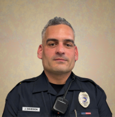 a muhlenberg college campus safety officer in department uniform